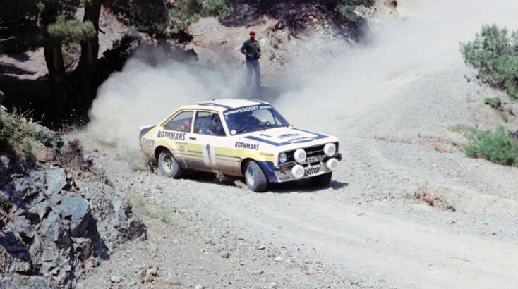 Björn Waldegård και Hans Thorszelius,  Ford Escort 1800 MKI,  1οι γενικής κατάταξης
