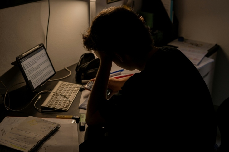 exam stress student 