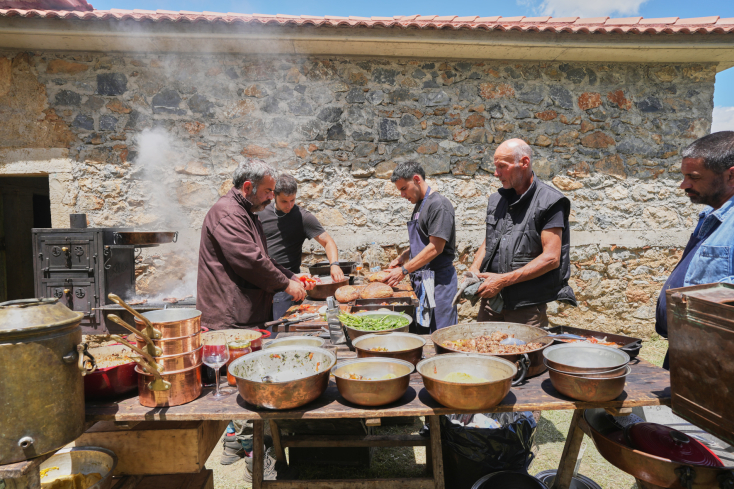 Οι υπέροχοι Nomade et Sauvage ανέλαβαν το φαγητό