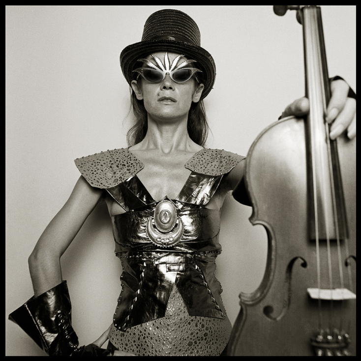 Lina Mangiacapre portrait by Augusto De Luca, 1987