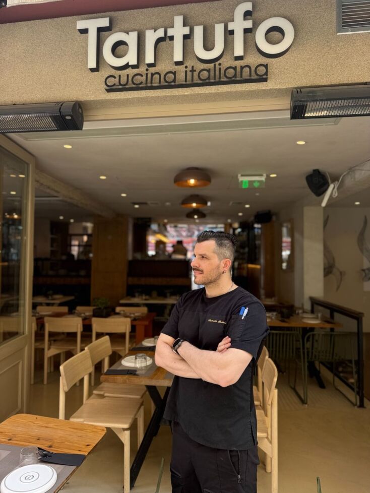 Ο σεφ Σταμάτης Σκανιάκος