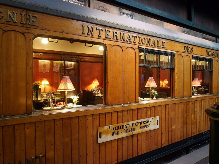 Το βαγόνι-εστιατόριο του Orient Express, κατασκευασμένο το 1911