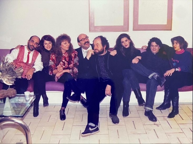 Με τους Νίνο Φένεκ Μικελίδη και Ισαβέλλα Μαυράκη
