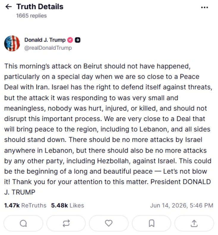 trumpiranlebanon