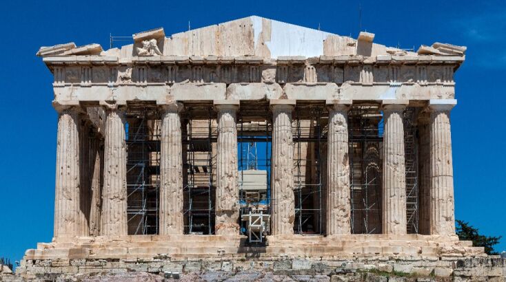 Το δυτικό αέτωμα του Παρθενώνα συμπληρώνεται μετά από 220 χρόνια