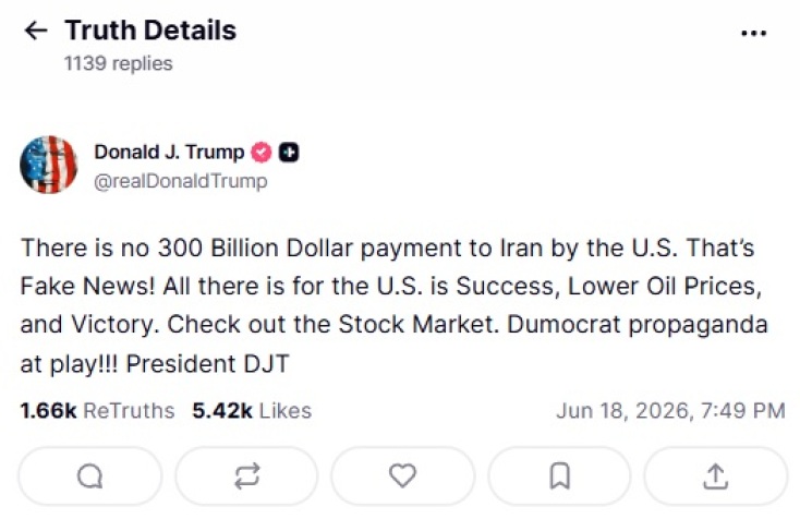 trumpiranmoney