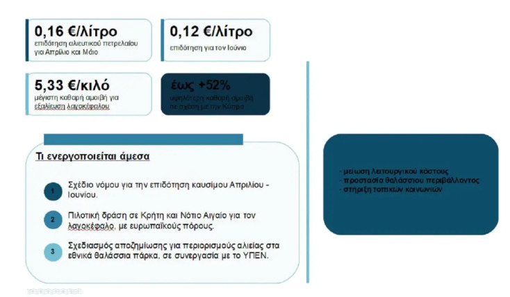 Η αμοιβή για τον «επικηρυγμένο» λαγοκέφαλο ανεβαίνει στα 5,33 ευρώ το κιλό