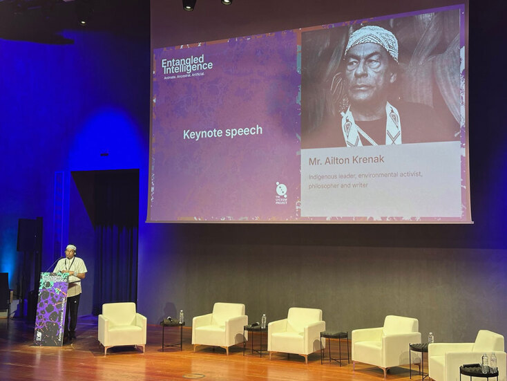 The Lyceum Project 2026: Αλληλένδετη Νοημοσύνη: Έμβια. Προγονική. Τεχνητή - Η ομιλία του Αϊλτον Κρενάκ