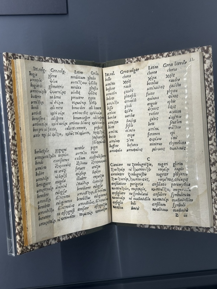 Εντυπώσεις από την έκθεση «Άλφα Βήτα - Τα Ελληνικά Γράμματα στη Δύση»