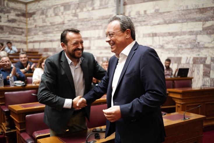 Σωκράτης Φάμελλος και Νίκος Παππάς