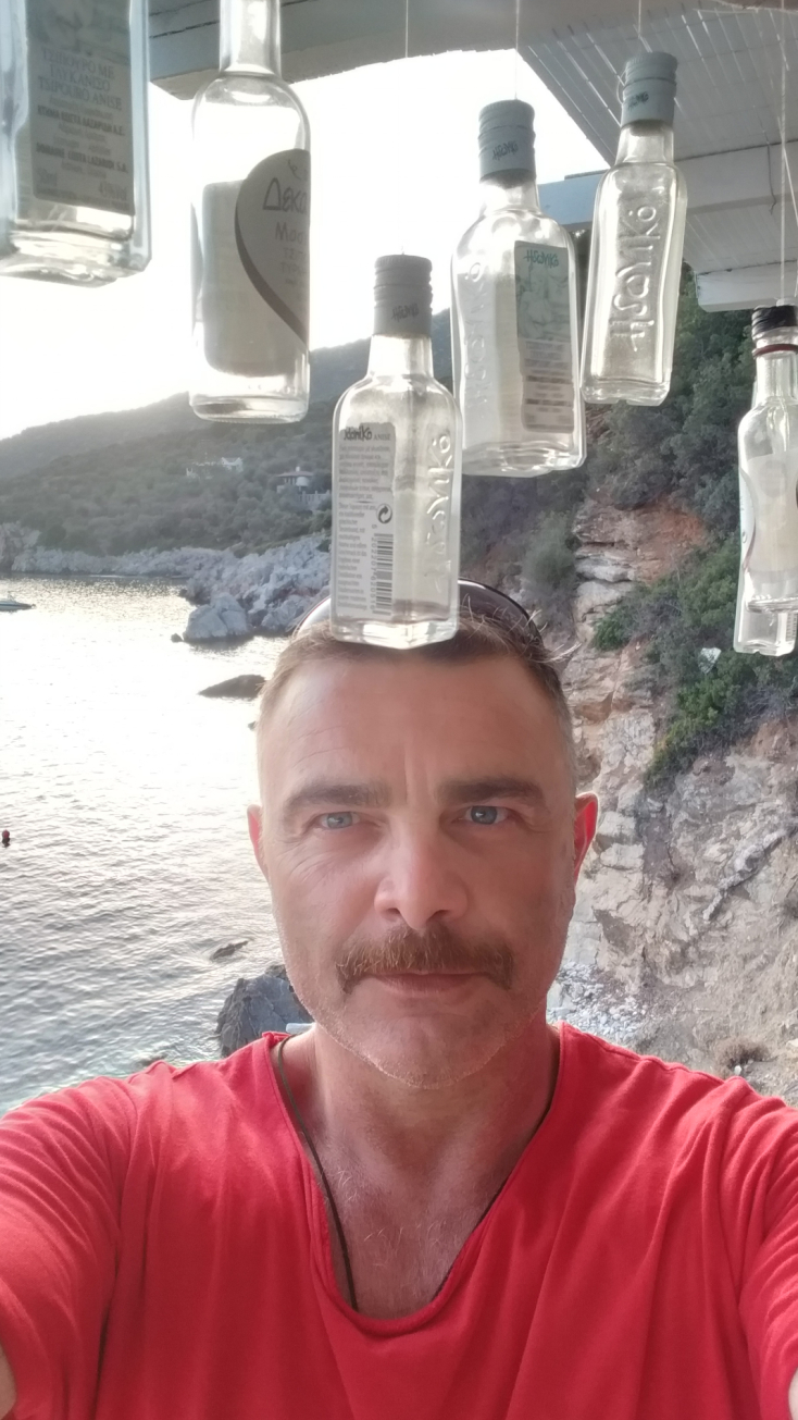 Ο Δημήτρης Καπετανάκος στην Εύβοια