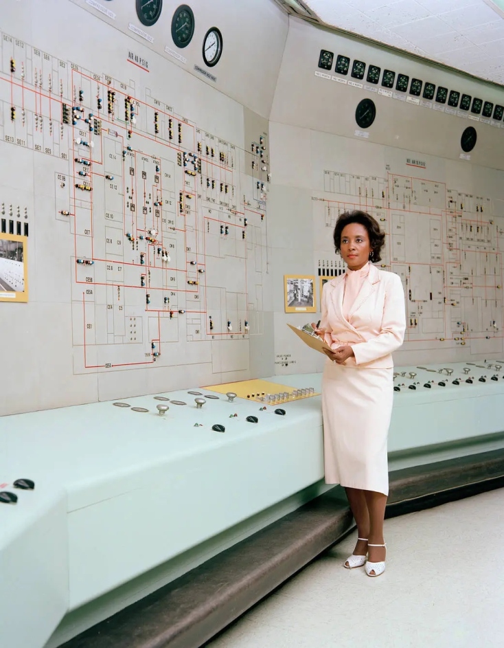 H Annie Easley στο Glenn Research Center, το 1955 (NASA).