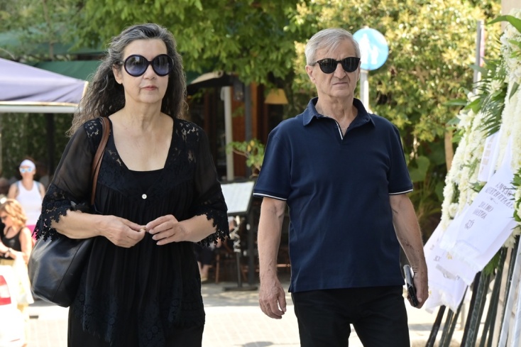Σωτήρης Τζεβελέκος και Έφη Θεοχάρη