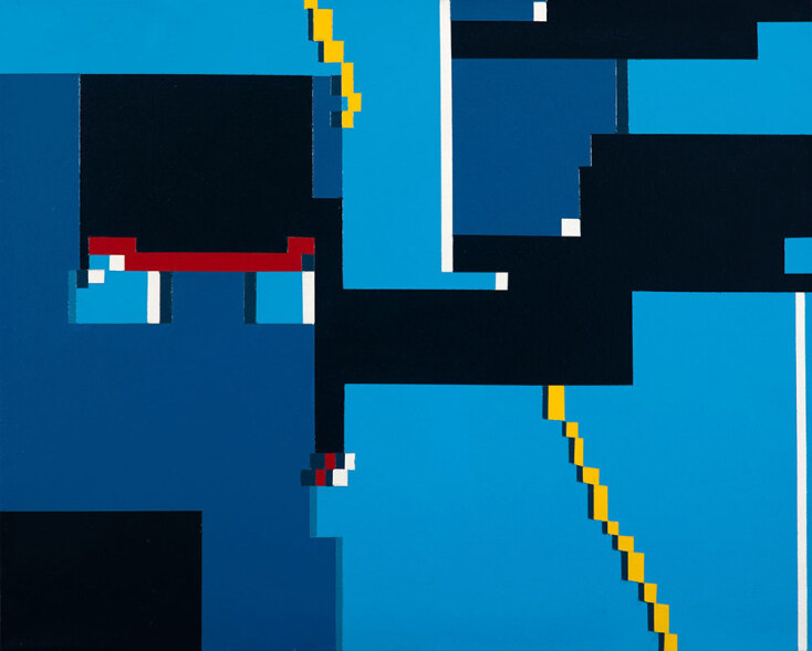 «Ο χρυσός Μίτος τη Αριάδνης» (Ariadnis Golden Thread), 1988, του Νάσσου Δάφνη
