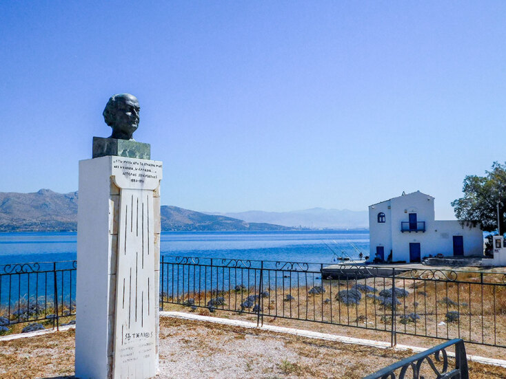 Το σπίτι του Άγγελου Σικελιανού στη Σαλαμίνα
