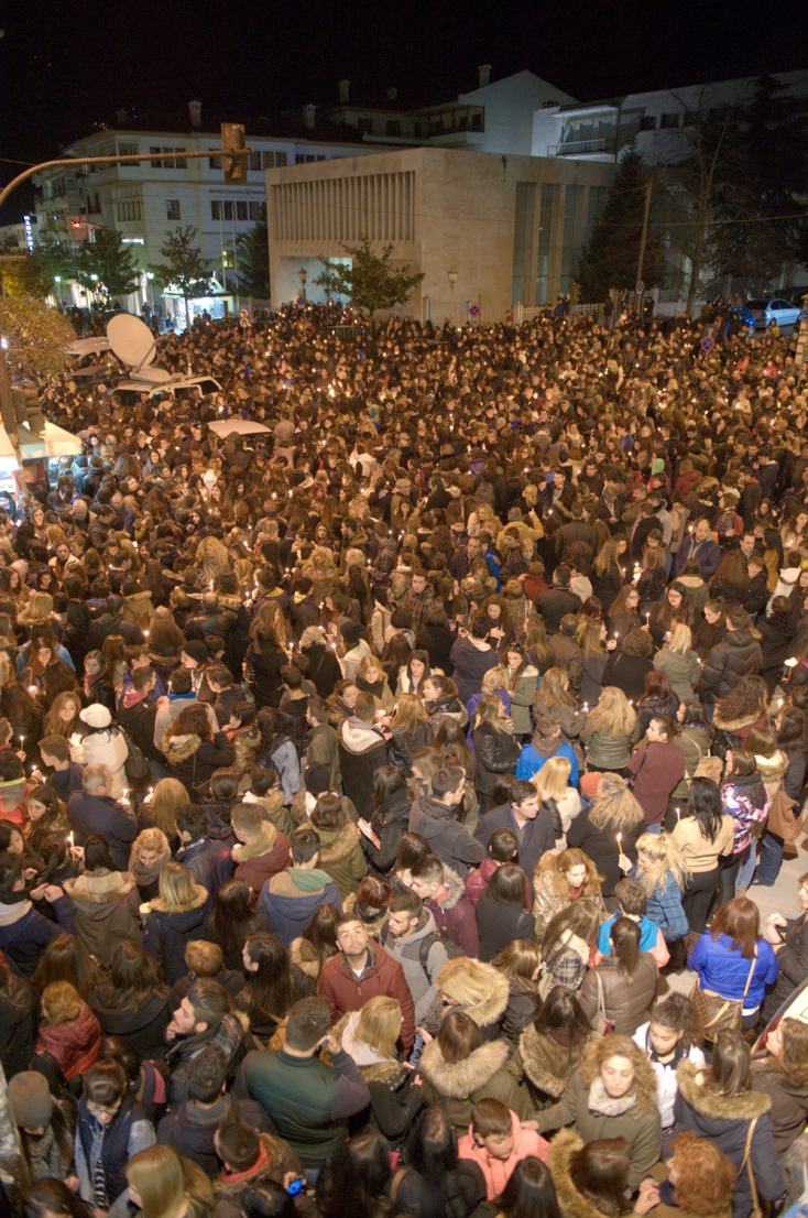 17/03/2015 | Συγκέντρωση στα Ιωάννινα ενάντια στα φαινόμενα βίας και εκφοβισμού, στη μνήμη του Βαγγέλη Γιακουμάκη