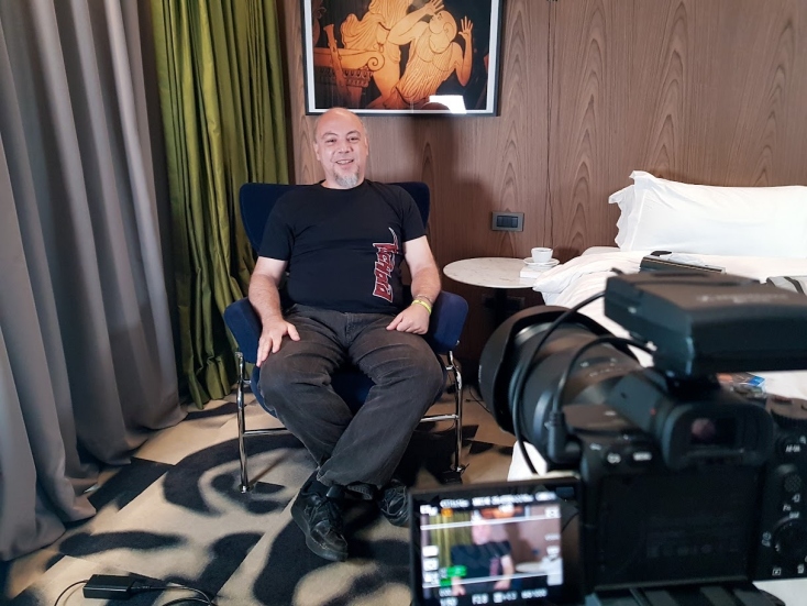 Σάκης Φράγκος, publisher και chief editor του Rock Hard Greece 