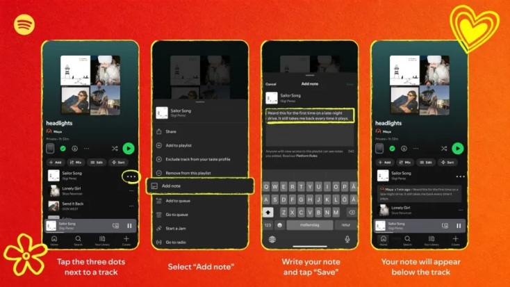Το Spotify παρουσιάζει τα User Notes, δίνοντας τη δυνατότητα στους χρήστες να συνδέουν τραγούδια με προσωπικές τους αναμνήσεις και στιγμές.