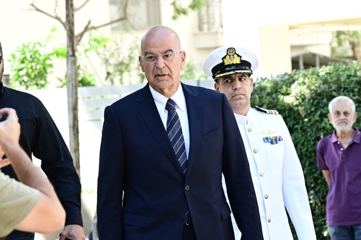 Ο υπουργός Εθνικής Άμυνας, Νίκος Δένδιας