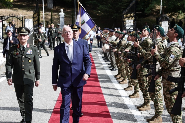 Ο Κωνσταντίνος Τασούλας στην Παναγία Σουμελά στο Βέρμιο