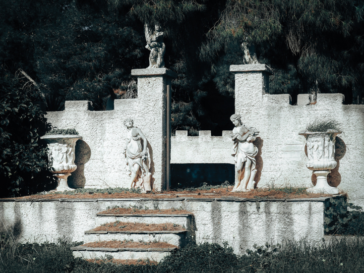 Encounters, Άννα Δημητροκάλη, «Ο κήπος με τα αγάλματα / The Garden with the Statues», 2021