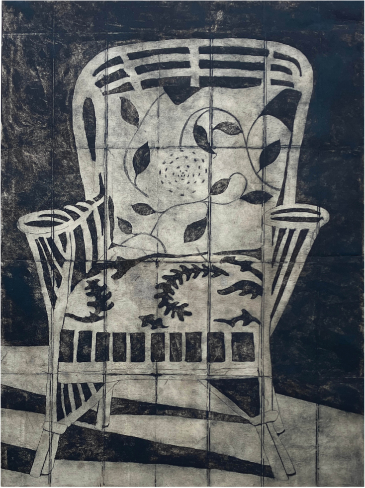 PAPER PROJECT, Liza Kelly, «Cane Chair – Grey Variation», 2026