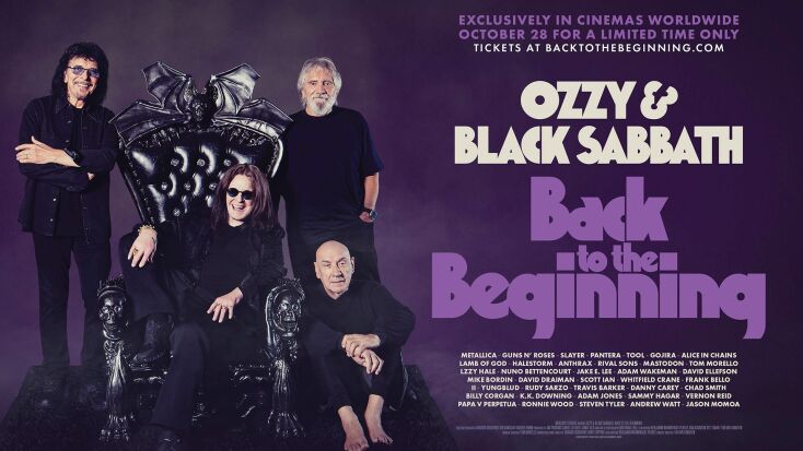 Η συναυλιακή ταινία «Back To The Beginning» για το αποχαιρετιστήριο live των Black Sabbath και του Όζι Όσμπορν έρχεται στους κινηματογράφους.