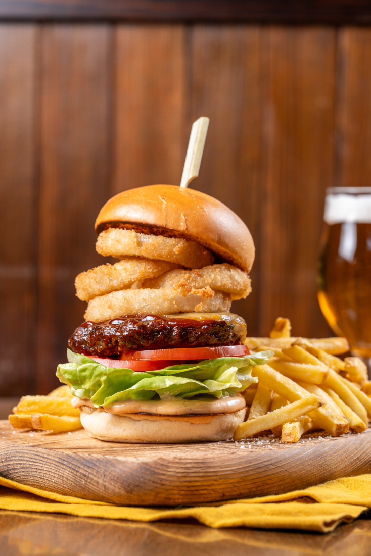 TGI Friday's burger