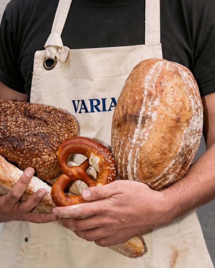 Ψωμιά από το Varia Bakery