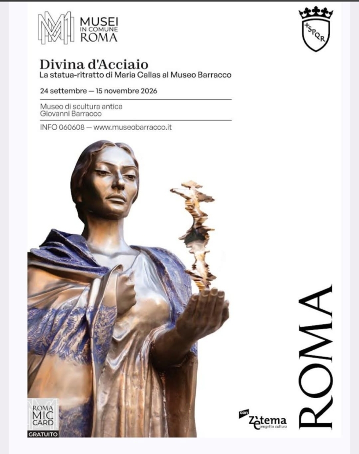 Στη Ρώμη η «Divina d’Acciaio, Η Θεά από Ατσάλι» του Νίκου Φλώρου 