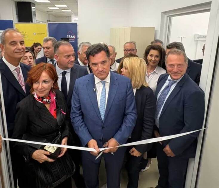 Ο Άδωνις Γεωργιάδης εγκαινιάζει την ανακαινισμένη πτέρυγα της Καρδιολογικής Κλινικής στο Γενικό Νοσοκομείο - Κέντρο Υγείας Καλύμνου