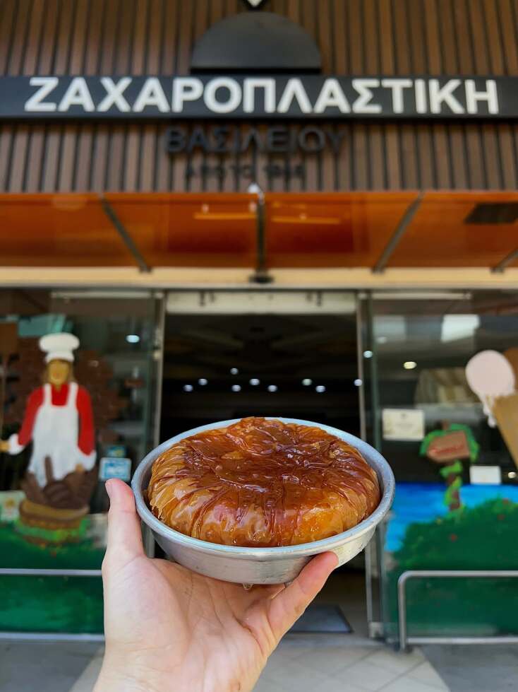 Γαλακτομπούρεκο στου Βασιλείου