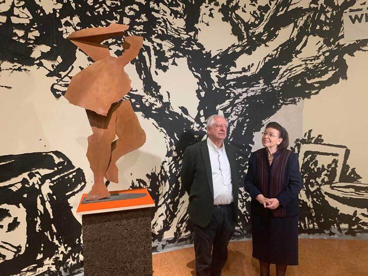 Λίνα Μενδώνη και William Kentridge