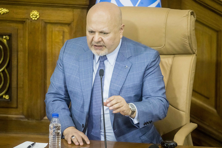 Ο Καρίμ Χαν, επικεφαλής εισαγγελέας του Διεθνούς Ποινικού Δικαστηρίου 
