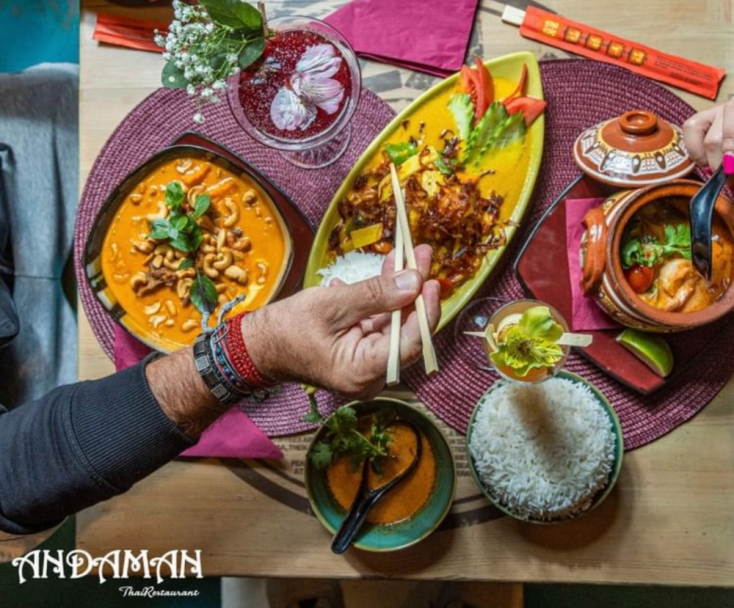 Γεύμα στο Andaman 