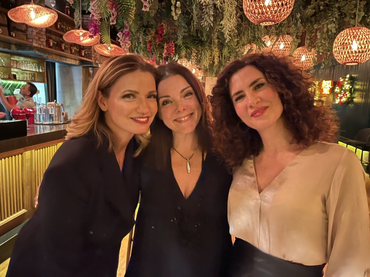 Παναγιώτα Βλαντή, Ανδρομάχη Μαρκοπούλου, Ειρήνη Μπαλτά