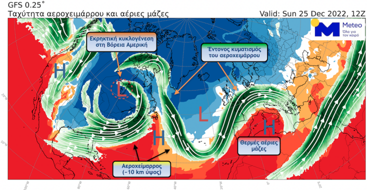 Ο καιρός τα Χριστούγεννα - Το μετεωρολογικό φαινόμενο 