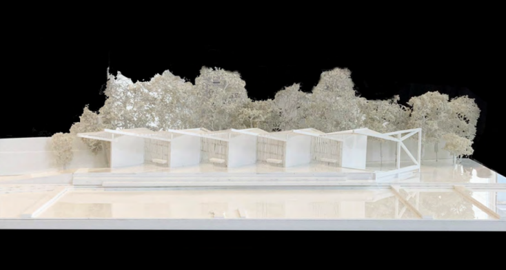 Λύκειο Αριστοτέλη, μακέτα για το περίπτερο ψηφιακής πληροφόρησης