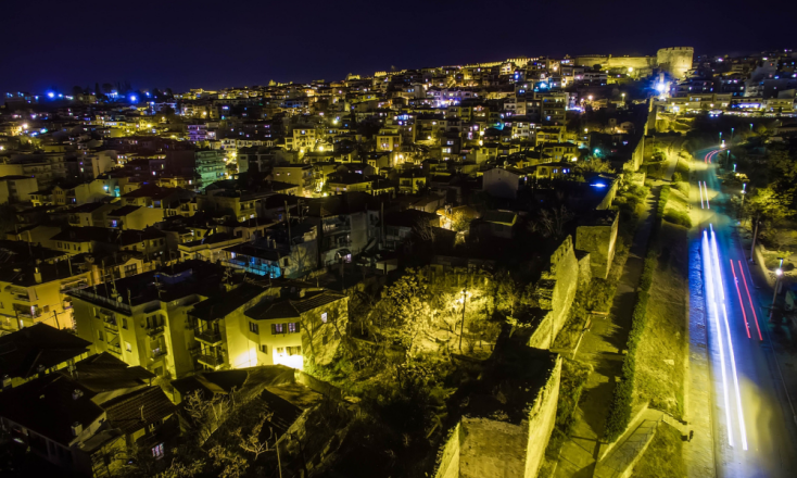 Το βράδυ της Ανάστασης στην Ιερά Μονή Βλατάδω