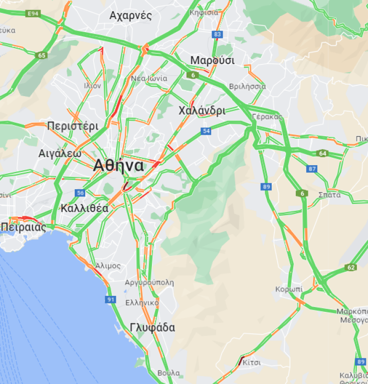 «Σημειωτόν» οι οδηγοί στον Κηφισό