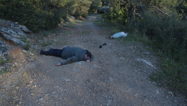 Σκηνή από τα γυρίσματα του ντοκιμαντέρ 