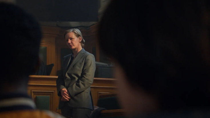 Η Sandra Hüller στην «Ανατομία μιας πτώσης»