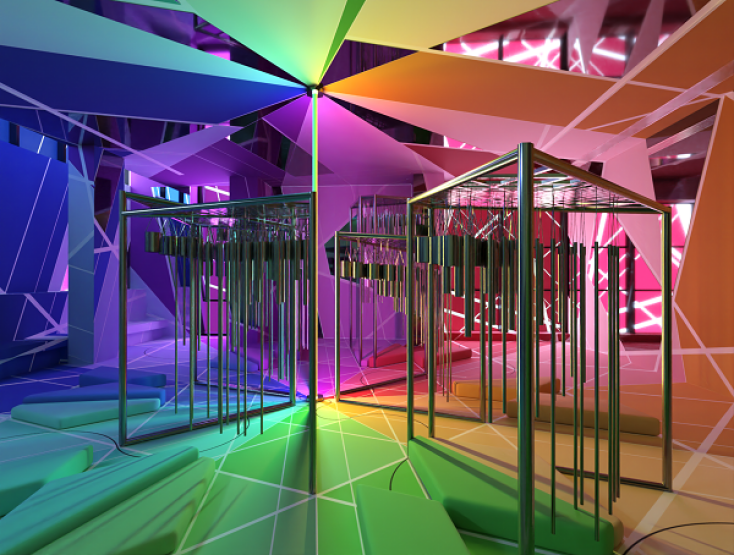 Viron Erol Vert, The Hermit, 2023 (σχέδιο έργου). Ευγενική παραχώρηση του καλλιτέχνη