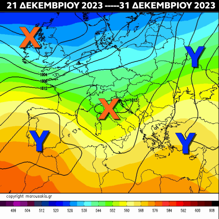 Τι καιρό θα κάνει τα Χριστούγεννα - Η πρώτη πρόγνωση Μαρουσάκη