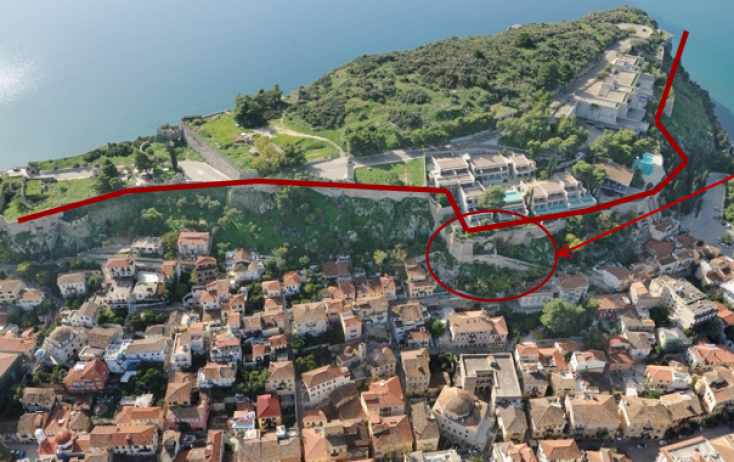 Ναύπλιο: Μονοπάτι Αρβανιτιάς και Πύλη Sagredo εντασσόμενα στην πόλη