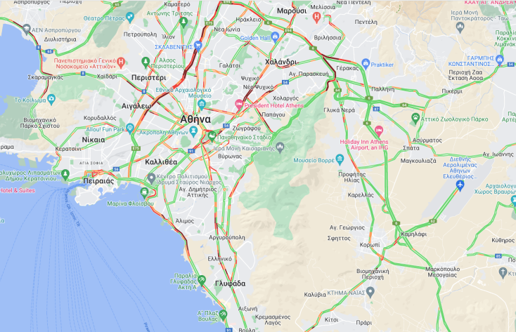 kinisi_tora_stous_dromous_tis_athinas