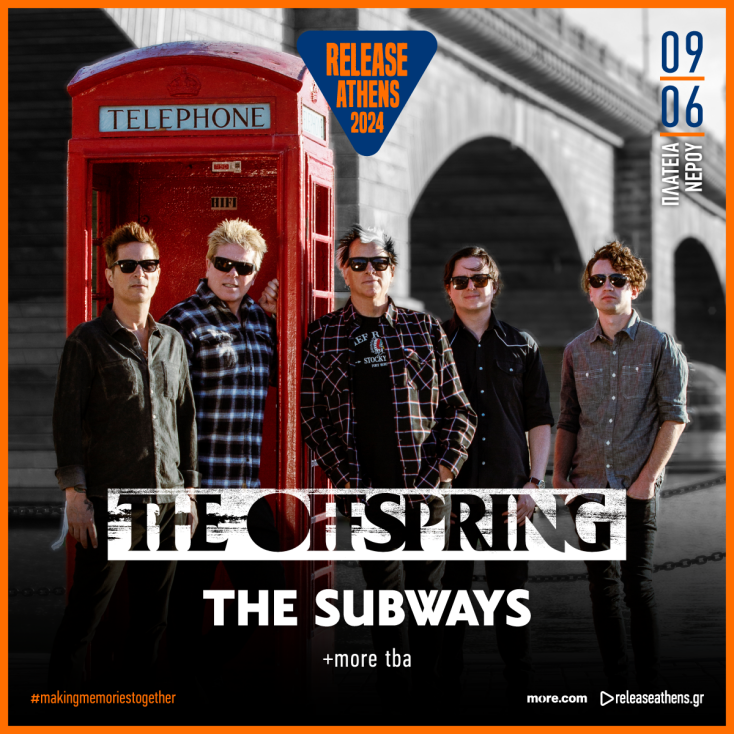 The Subways: Έρχονται στο Release Athens 2024