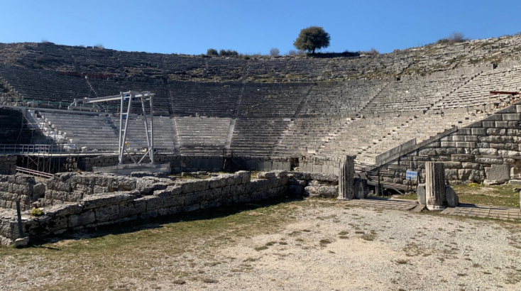Το αποκατεστημένο αρχαίο θέατρο της Δωδώνης