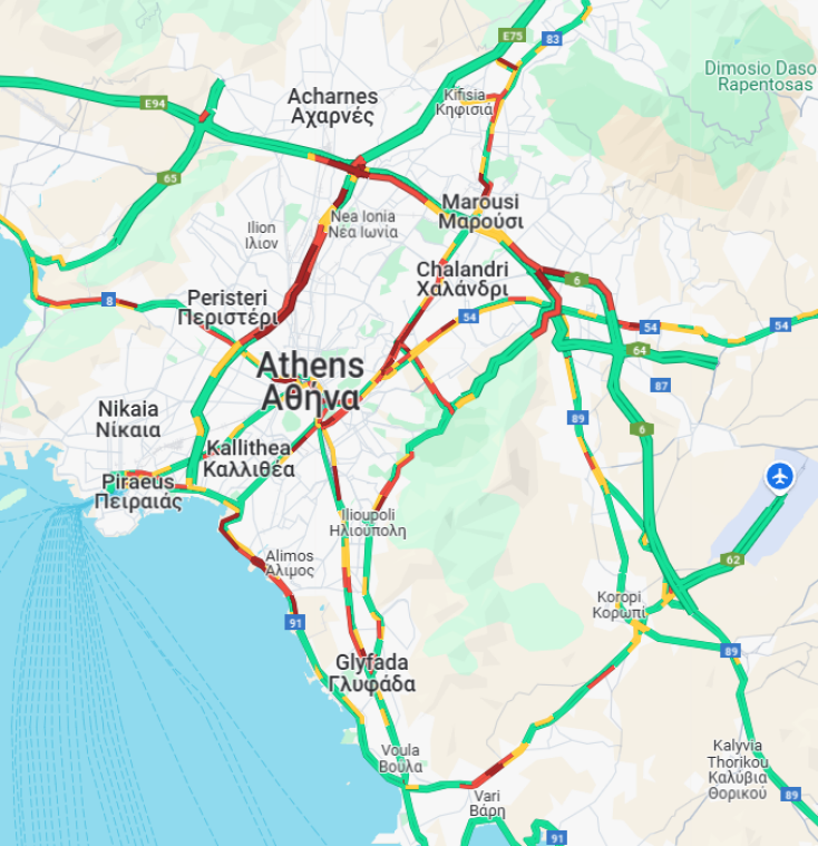 Χάρτης κίνησης