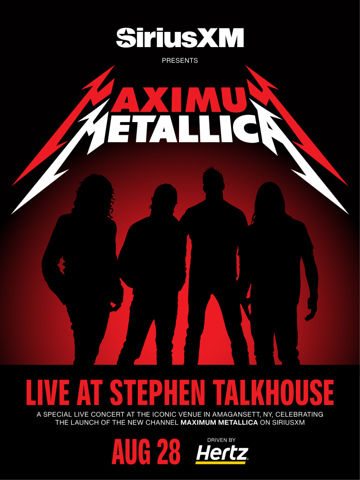 Maximum Metallica: Τι είναι το νέο μόνιμο κανάλι που παρουσιάζει το Sirius XM